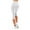 White, variant on SwiftWear Women's Tummy Control High-Waisted Yoga Capri Pants - Solid Color Stretch Workout Capris with Elastic Waist, Casual Comfort Fit S-2XL