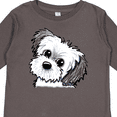 thumbnail image 4 of Inktastic Shih Tzu Sweetie Boys or Girls Long Sleeve Toddler T-Shirt, 4 of 5
