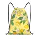 thumbnail image 1 of Fotbe Lemon Bolsa Mochila con Cordón Estampada, Bolsa de Gimnasio Deportiva, Bolsa Cinch, Bolsa con Cordón para Hombres y Mujeres-Medium, 1 of 6