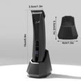 thumbnail image 3 of TopLLC Rasoir Électrique LCD pour Hommes, Rasoir pour Poils Corporels, Aisselles, Jambes, 3 of 9