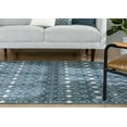 thumbnail image 6 of Well Woven Serenity Transistora Tribal Geometric Pattern Blue 7'10" x 9'10" Area Rug, 6 of 8