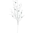 thumbnail image 1 of Silver Ball Glitter Spray - 37 in. - 6 Per Bag, 1 of 1