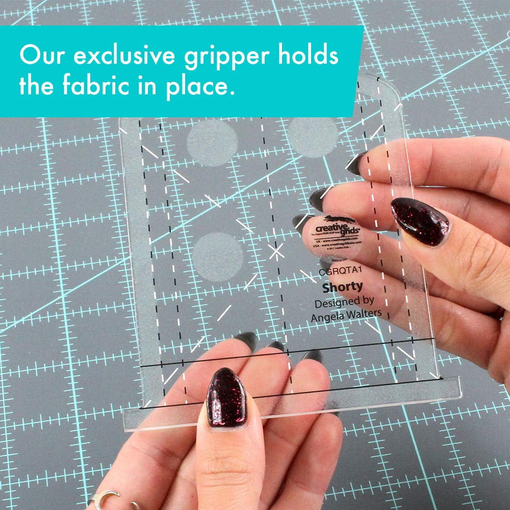 Creative Grids Machine Quilting Tool~TA1~Shorty Quilt Ruler