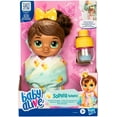 Baby Alive Shampoo Snuggle Sophia Sparkle Brown Hair 11 Inch Water Baby