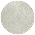 thumbnail image 2 of Addison Rugs Chantille Indoor/Outdoor Transitional Medallions Ivory Washable Round Rug, 8' x 8', 2 of 6