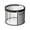 Gray, variant on Hat Boxes For Women Storage - This Oversized Clear Hat Storage Bag can hold 9 hats,suitable for cowboy hats,suitable for travel and daily hat organizer for closet.