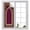 Red, variant on Double Arches Window Privacy Film, Ethnic Navy Blue Red Ornate Frame Frosted Glass Window Clings Static Cling UV Heat Blocking Reusable Door Sticker for Bathroom 17.7 x 39.3 Inch