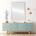 thumbnail image 3 of London Framed Rectangle Mirror - Linen White - 17" x 21", 3 of 7