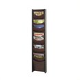 thumbnail image 1 of Scranton & Co 12-Pocket Wood Magazine Rack in Mahogany, 1 of 1