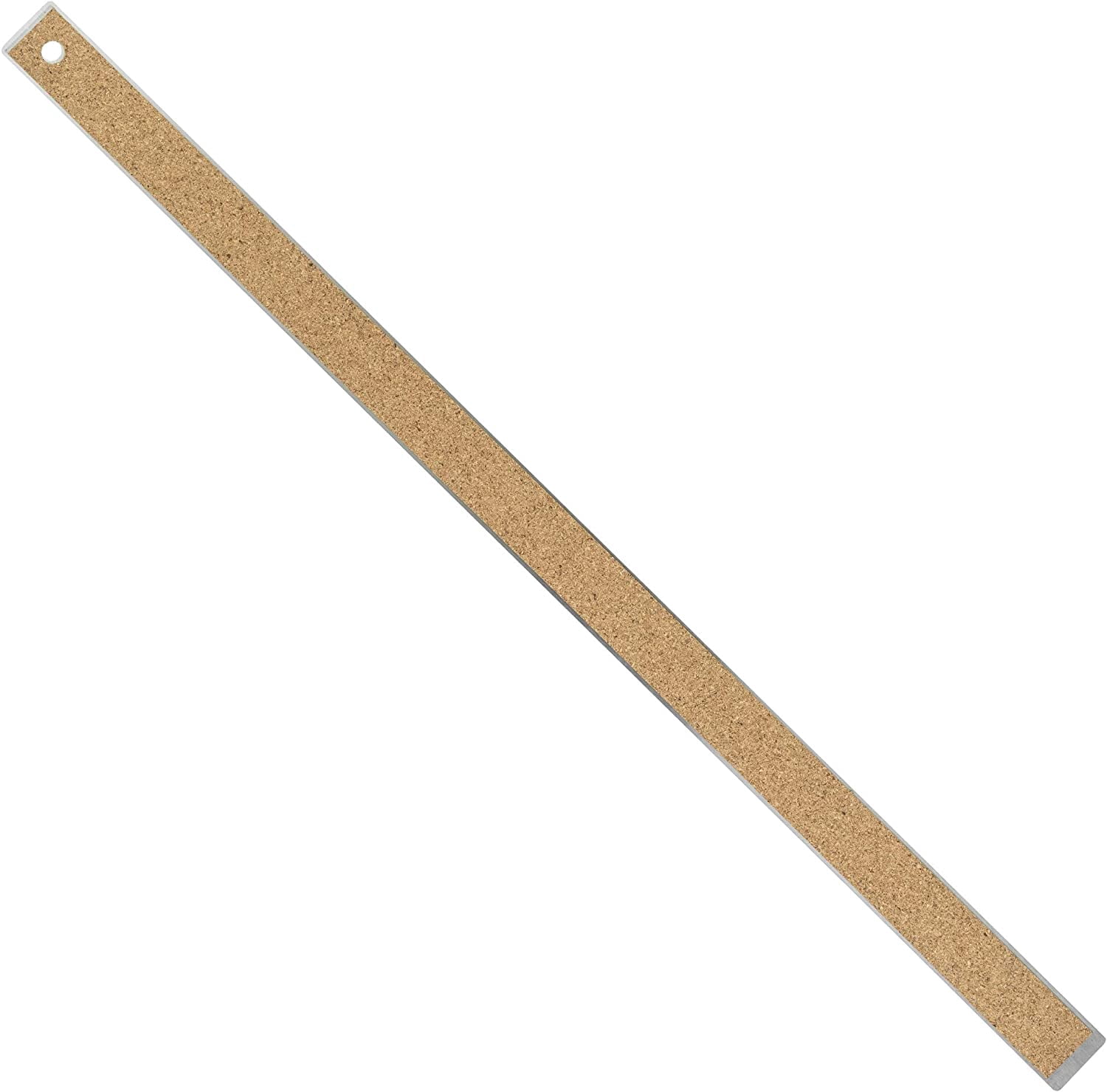 Pacific Arc, Stainless Steel Ruler with Inch (32nd & 64th) and Pica, Non Skid Cork or Rubber Back
