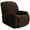 Coffee, variant on CJC Velvet Recliner Covers, Stretch Armchair Slipcovers, 4-Piece for 1 Cushion Reclining Sofa, Single Seat Recliner Protector, 10 Colors