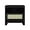 Black, variant on Manhattan Comfort Sheridan Nightstand made from Engineered Wood in Black