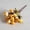 Yellow, variant on Jubipavy High-end Artificial Chamomile Flowers 5 Branch with 15 Flower Heads Home Decoration Plastic Flowers