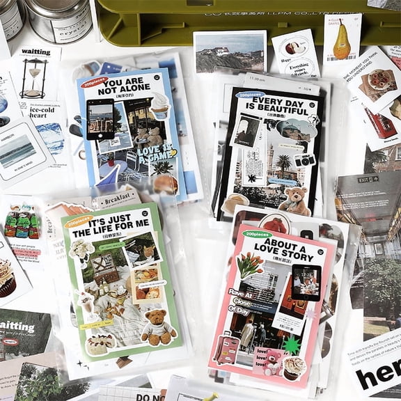 Korean Aesthetic Sticker Pack 240 pcs Back to School Fall Journaling Supplies Cute Planner Stickers Set for Creative Scrapbooking Ideal for Students and Crafters