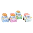 thumbnail image 1 of Voitures à Rétrofriction Camions Jouets, 4 Pcs Voitures à Rétrofriction Métal à Friction pour Chambre d'Enfants Type A, Type B, 1 of 7