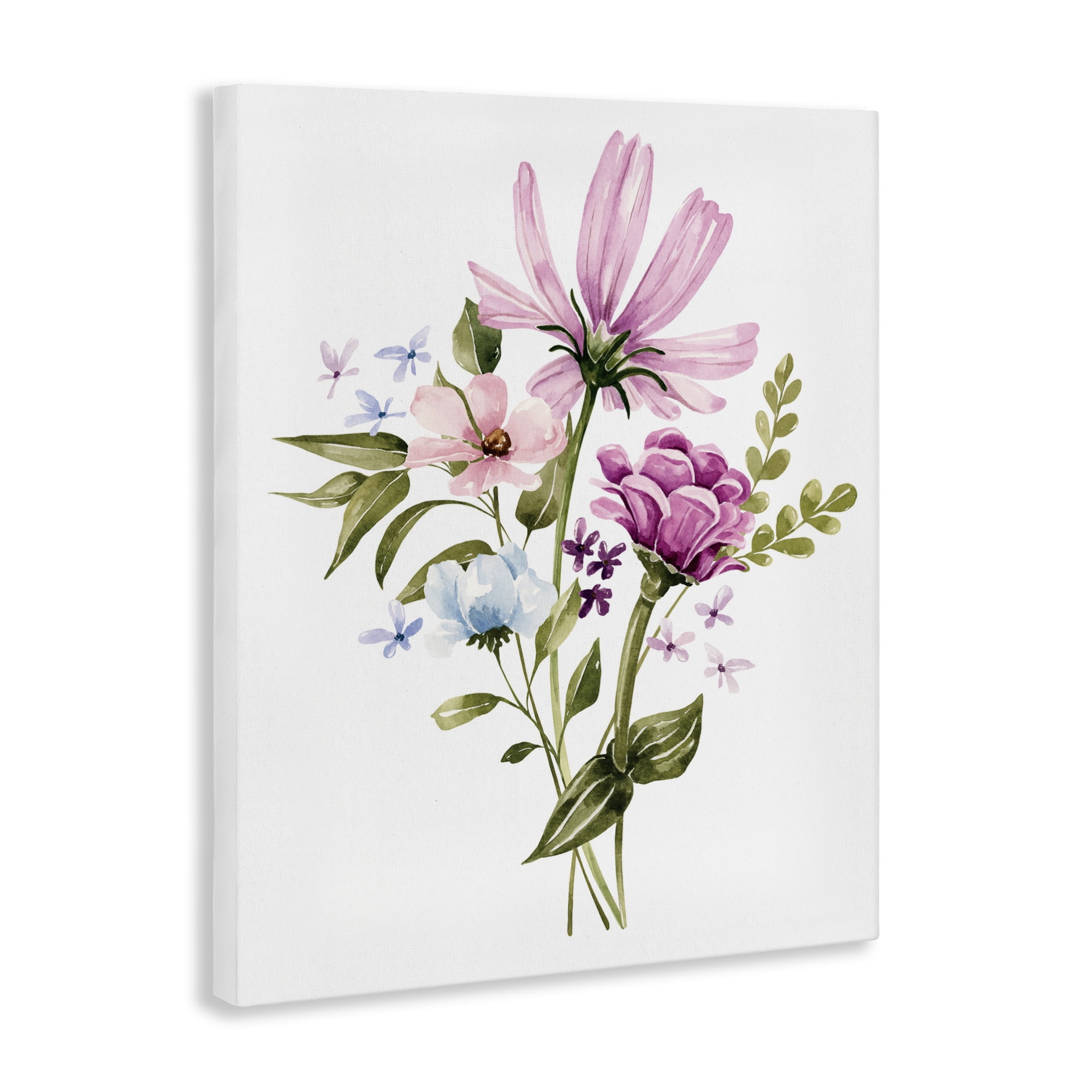 Stupell Industries Wildflower Fields Floral Bundle Canvas Wall Art, design by Bethany Sandoval