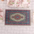 thumbnail image 6 of Miniature Dollhouses Rug With Traditional Turkish Pattern Furnishing Carpet Decorative Accessory for Craft Model Project, 6 of 9