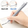 thumbnail image 3 of Multifunction 0.5mm Gel Ink Pen Vernier Caliper Roller Ball Pen Stationery, 3 of 4