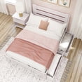 thumbnail image 5 of Max & Lily Full Bed Frame with Storage Drawers, Solid Wood Platform Bed for Kids, 5 of 9