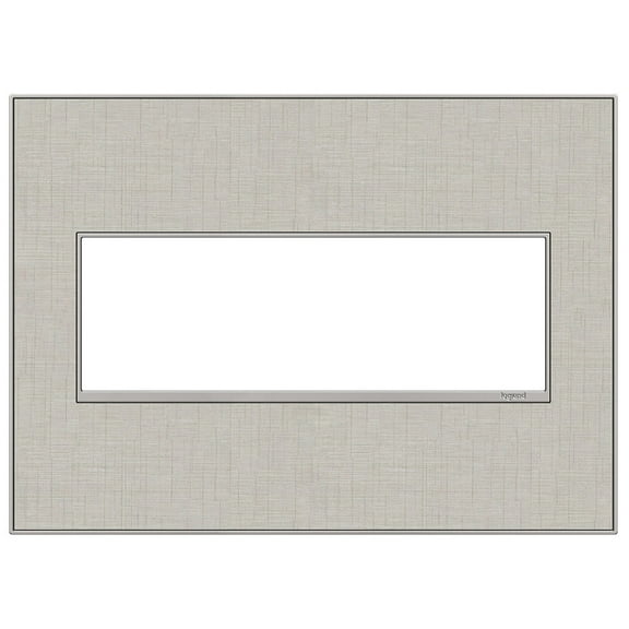 Legrand Awm3g4 Adorne Real Materials Metal 3-Gang Light Switch / Outlet Cover Wall Plate -