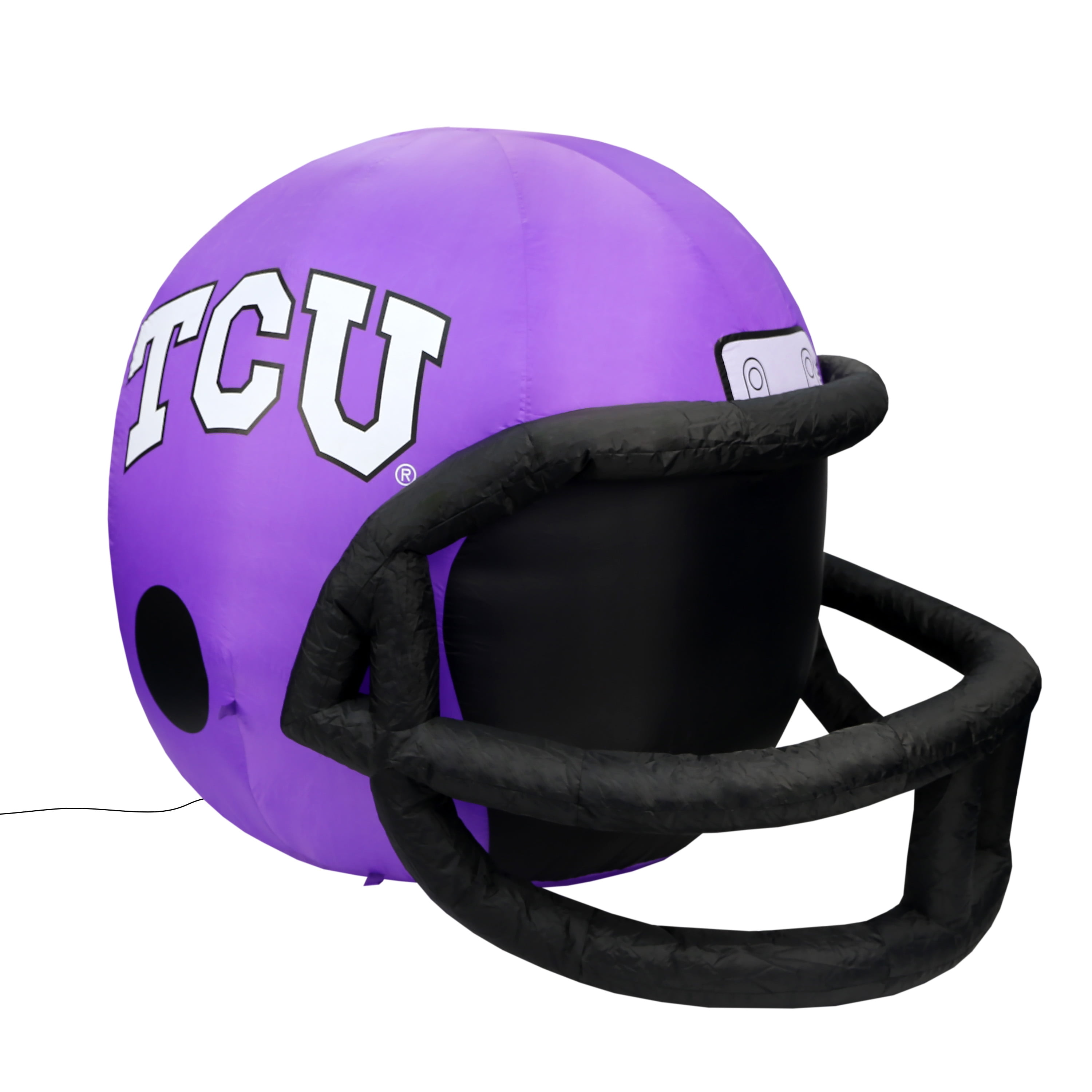 Purple Logo Brands NCAA TCU Horned Frogs Unisex Adult Quad Chair with Single Cup Holder One Size
