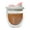 Pink, variant on Zeiwohndc Double layer insulated high borosilicate glass cup