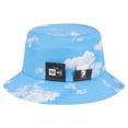 thumbnail image 4 of Men's New Era Black/Light Blue Boston Celtics Summer Sun and Storm Reversible Bucket Hat, 4 of 7