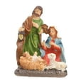 thumbnail image 2 of Juego de figuras de de Navidad, Nacimiento de Jesús, adorno coleccionable, Sagrada Familia, para mesa, armario, chimenea, inauguración de, 2 of 9