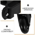 thumbnail image 3 of LOLIPPYY 4-Pack Black Aluminum Pulley Wheels Universal Replacement Ladder Accessories for Telescopic and Extension Ladders, 3 of 8