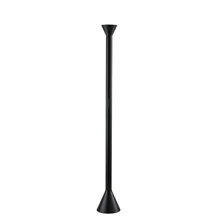 Adesso Greer 70" Smart Switch Dimmable LED Black Torchiere Floor Lamp