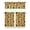 cfcl-1633, variant on Vintage Blooming Curtains 24 Inch - 3 Panel Rustic Farmhouse Set with Wildflowers, Boho Chic Kitchen Window Drapes