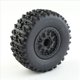 thumbnail image 4 of 12 Uds 112Mm 1/10 Neumáticos de Camión de Recorrido Corto Rueda de Neumático con Hexágono de 12Mm para Slash Arrma SENTON VKAR 10SC RC Car, 4 of 5