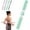 Green, variant on Yoga Stange - Yoga Bar Posture Correction, 3 mm Stainless Steel for Back & Neck, Anti-Buckle Yoga Stick, Gymnastics Stick with Stainless Steel Core & Foam for Adults & Children