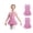 Pink, variant on Girls Sequined Hip Hop Dance Dress Criss Cross Back Ballet Gymnastics One Piece White 16