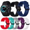 thumbnail image 1 of Gwong Electrónica Correa de reloj de silicona universal de 20 mm para Samsung Galaxy Watch Active Gear Sport, 1 of 7