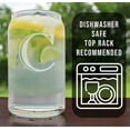 thumbnail image 2 of Etched Monogram 16oz Can Glass for Soda or Beer (Letter C), A-Z Personalized gifts for men, Customized coffee glasses, Custom Initial, Birthday gift for Mens Her Brother Husband cup, 2 of 5