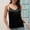 Black, variant on MTBLYS Going Out Tops for Women Fashion Solid Color V-Neck Camisole Blouses Comfy Slim Fit Sleeveless Spaghetti Straps Pleated Tops Womens Tank Tops