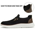 thumbnail image 2 of Yytlch Men's Casual Loafers Soft Slip On Walking Shoes Low-Top No Shoelaces Office Commuting, 2 of 7