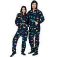 thumbnail image 3 of Footed Pajamas - Dinosaur World Toddler Hoodie Fleece One Piece - Toddler - Medium (Fits 3'0 - 3'3"), 3 of 8