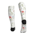 thumbnail image 2 of Bixox Wildflower Watercolor 2 Print Compression Socks,Compression Socks Women & Men Circulation for Medical,Running,Athletic, 2 of 7