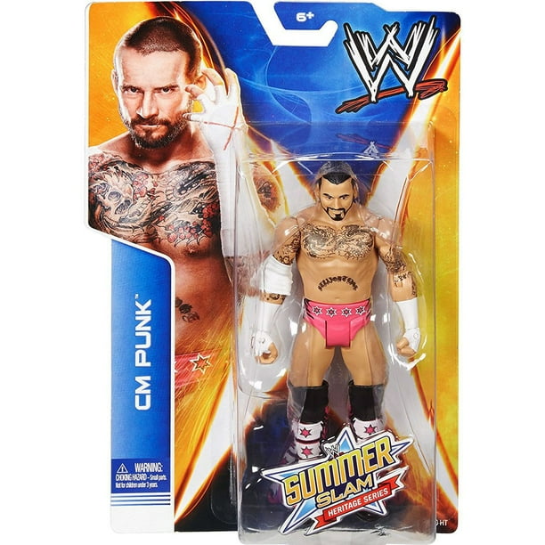 WWE Wrestling Heritage Series CM Punk Action Figure