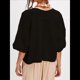 thumbnail image 5 of Suéter Corto con Botones Y2K para Mujer, Cárdigan de Color Liso con Cuello Redondo y Mangas , Top de Punto, Ropa de Calle. Negro M, 5 of 6