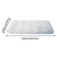 thumbnail image 4 of Pet Cooling Mat for Large Dogs Thin Breathable Indoor Crate Pad with Chill Cool Fiber Portable Washable Kennel Mat Ice Silk Summer Outdoor Floor Pad for Dogs Cats 36x23 Inch, 4 of 8