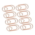 thumbnail image 3 of 100 Clips De Papel En Forma De Corazón, Lindos Mini Clips De Papel, Clips De Metal, Marcapáginas, Suministros De Oficina Para Clasificación De Documentos, Oficina, Escuela,, 3 of 7