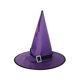 thumbnail image 2 of Advancent Sombrero con luces LED para vacaciones de Halloween que brilla intensamente, se puede usar en la cabeza o como colgante, sombrero de bruja, Iluminación navideña Violeta Advancent HA006911-04B, 2 of 6