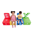 thumbnail image 1 of PLAYOUT KIDS | Sillón Infantil Educativo BABY con Letras y Números 3D Modular para 4 Niños, 1 of 4