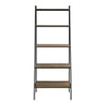 thumbnail image 4 of Woven Paths Urban Industrial 5-Shelf Ladder Bookcase, Reclaimed Barnwood, 4 of 10