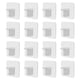 thumbnail image 1 of Partnerales de soporte de estantería Punzones libres de perros de rack extraíble Pegamentos de plástico Armario Partition Gabinete para baño Tipo 1, 16pcs Monstrate HA010081-05, 1 of 6