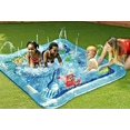 thumbnail image 1 of Piscina de chorros para niños para bebés y niños pequeños, alfombrilla de juego de salpicaduras para bebés al aire libre que se conecta a un aspersor de juguete de agua para piscina inflable Etna 84358048976, 1 of 1