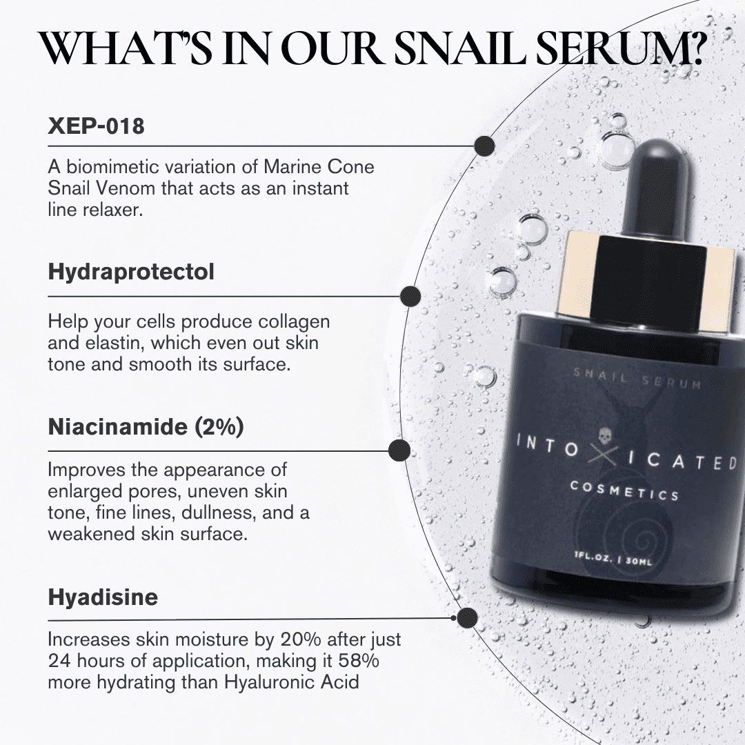 Intoxicated Cosmetics Snail Serum + Snail Serum Mini Bundle